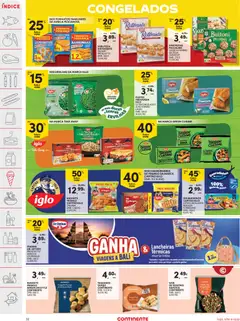 Pré-visualização MINI PIZZAS PICCOLINIS QUEIJO & FIAMBRE/SALSICHA FRANKFURT, Mini pizzas with cheese & ham/sausage frankfurt, EMB.: 270 G válido de 28.04.2026 | Página: 32