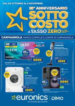 Anteprima del volantino Euronics Carmagnola catalogo valido a partire dal 24.10.2025