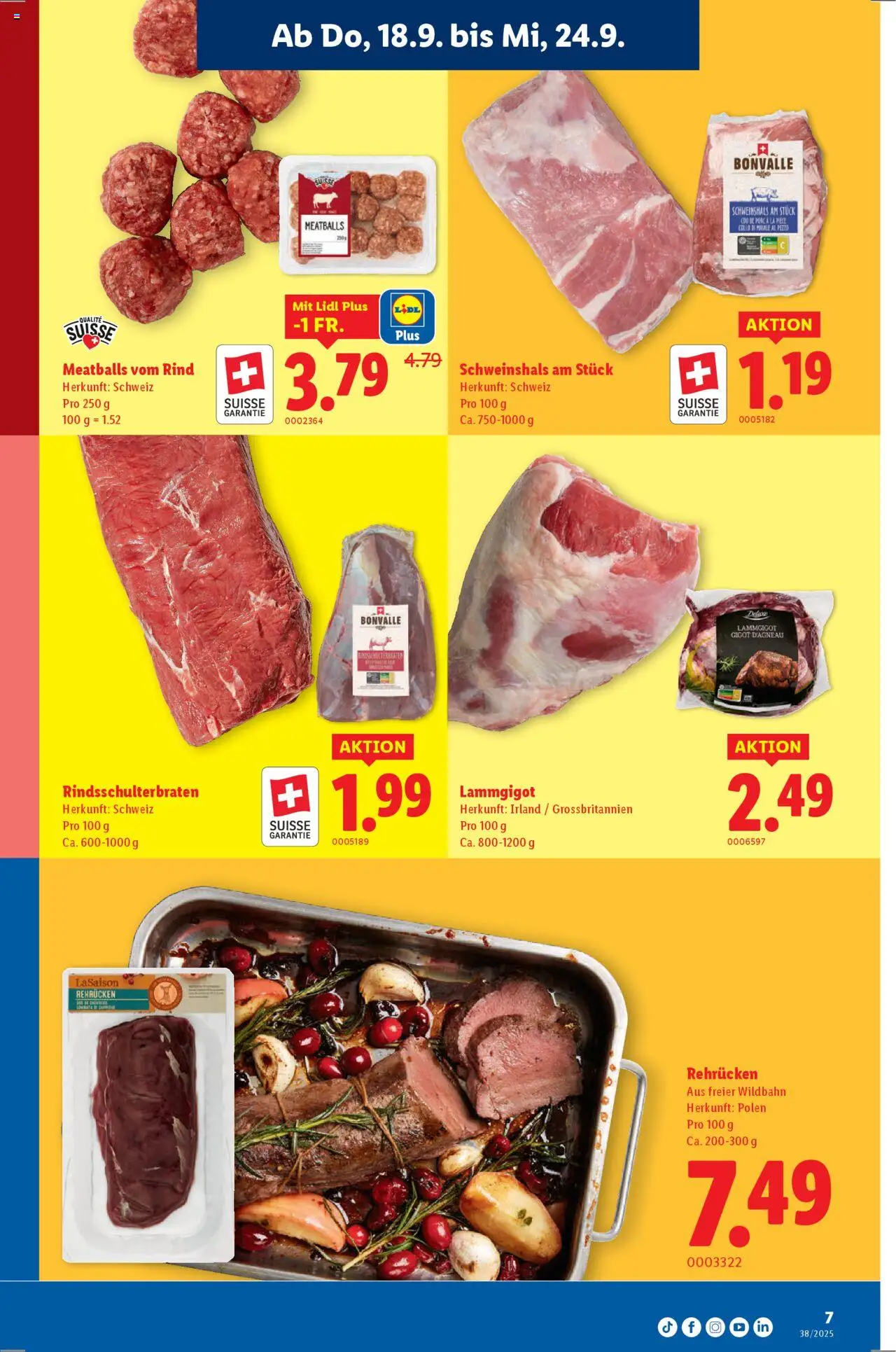 Lidl Aktionen – gültig ab 18.09.2025 | Seite: 7