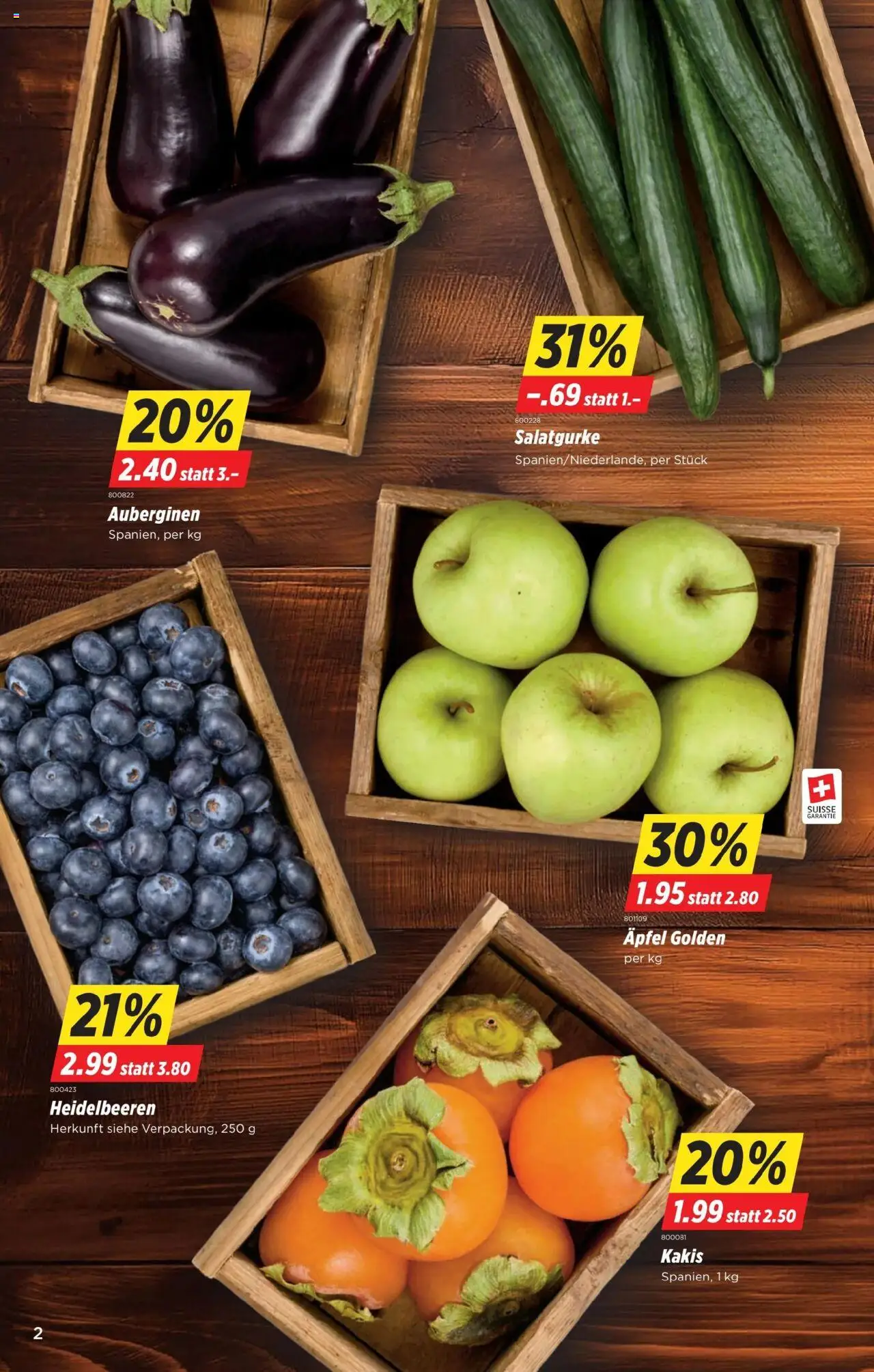 Denner Aktionen – gültig ab 21.10.2025 | Seite: 2 | Produkte: Äpfel