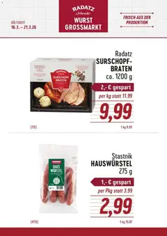 Radatz Flugblatt ab 16.03.2026 gültig