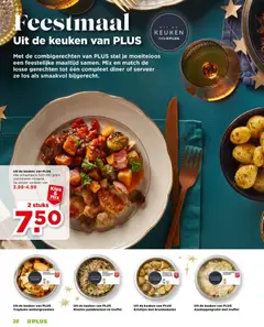 Krieltjes met kruidenboter, Uit de keuken van PLUS Krieltjes met kruidenboter - Voorbeeld van een folder van Plus, geldig van 29.11.2025 | Pagina: 28