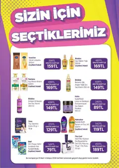 01.04.2026 tarihinden itibaren geçerli olan Gratis kataloğu önizlemesi | Sayfa: 9