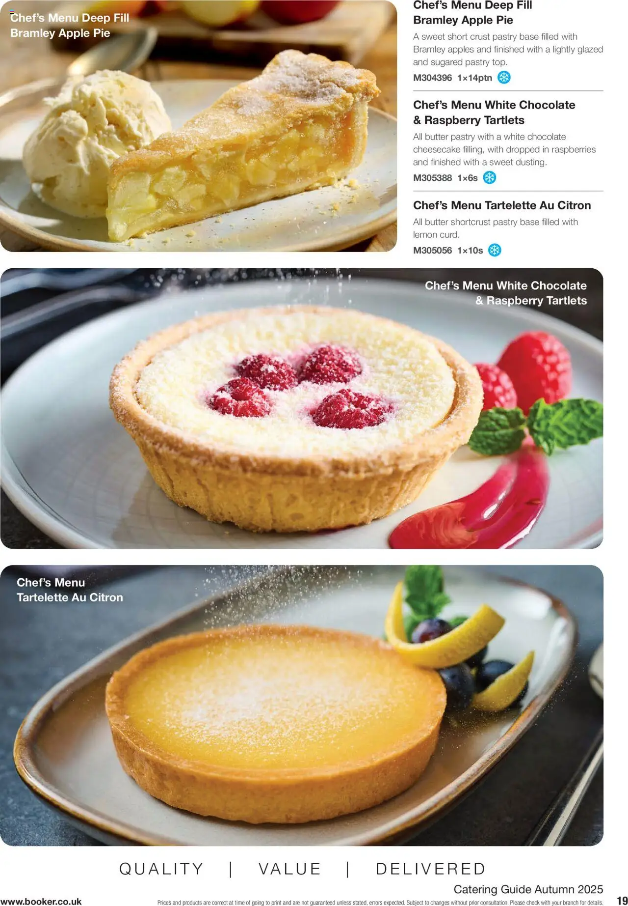 {H1} | Page: 19 | Products: Butter, Apple, Luges, Lemon