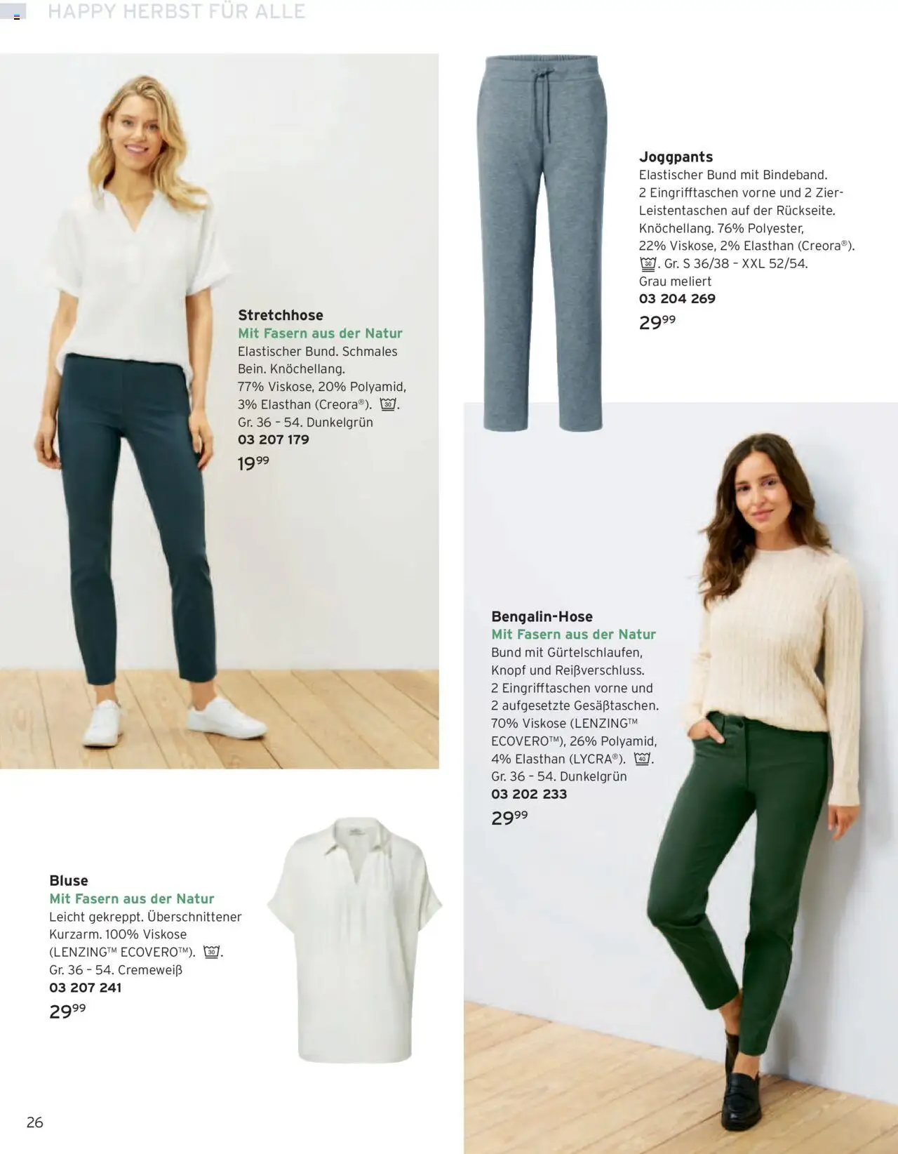 Katalog Tchibo Herbst – gültig ab 15.09.2025 | Seite: 26 | Produkte: Bluse