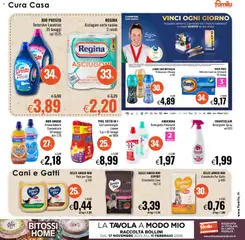 Anteprima del volantino Volantino Famila	 valido a partire dal 28.12.2025 | Pagina: 21 | Prodotti: Detergente, Manzo, Tacchino, Limone