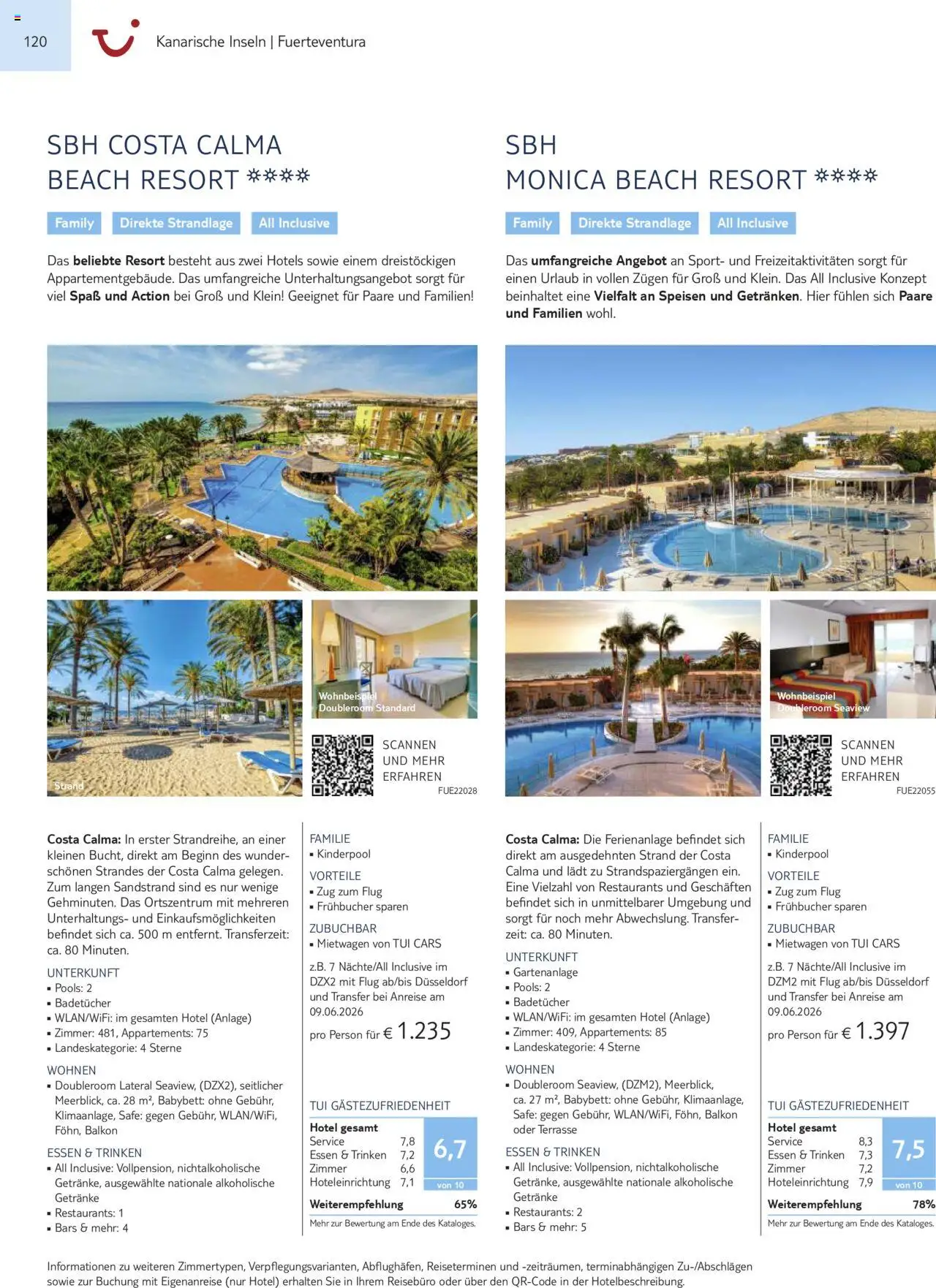 TUI Prospekt Kanaren, Kapverden & Senegal 2025/26	  – gültig ab 01.11.2025 | Seite: 120 | Produkte: Babybett