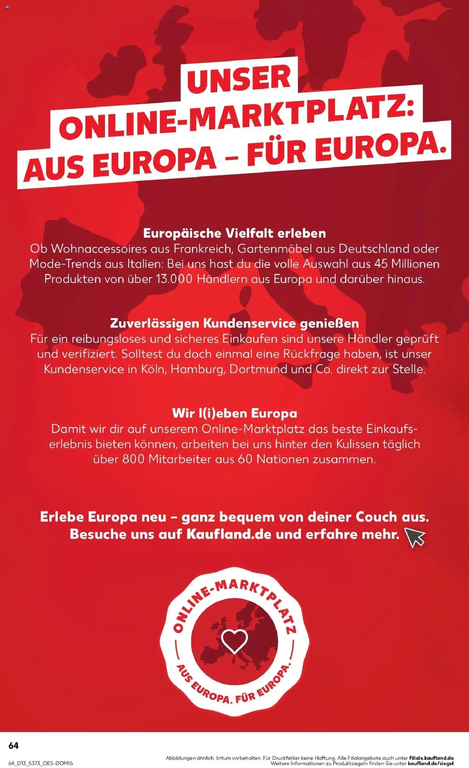 Kaufland Prospekt Salzgitter	 – gültig ab 26.03.2026 | Seite: 64 | Produkte: Couch, Gartenmöbel