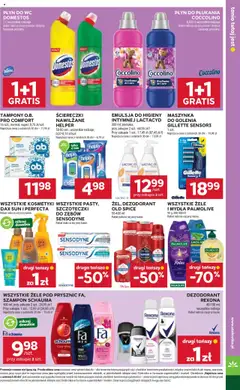 Stokrotka Gazetka od 07.08.2025 | Strona: 35 | Produkty: Gillette, Prysznic, Domestos, Szampon