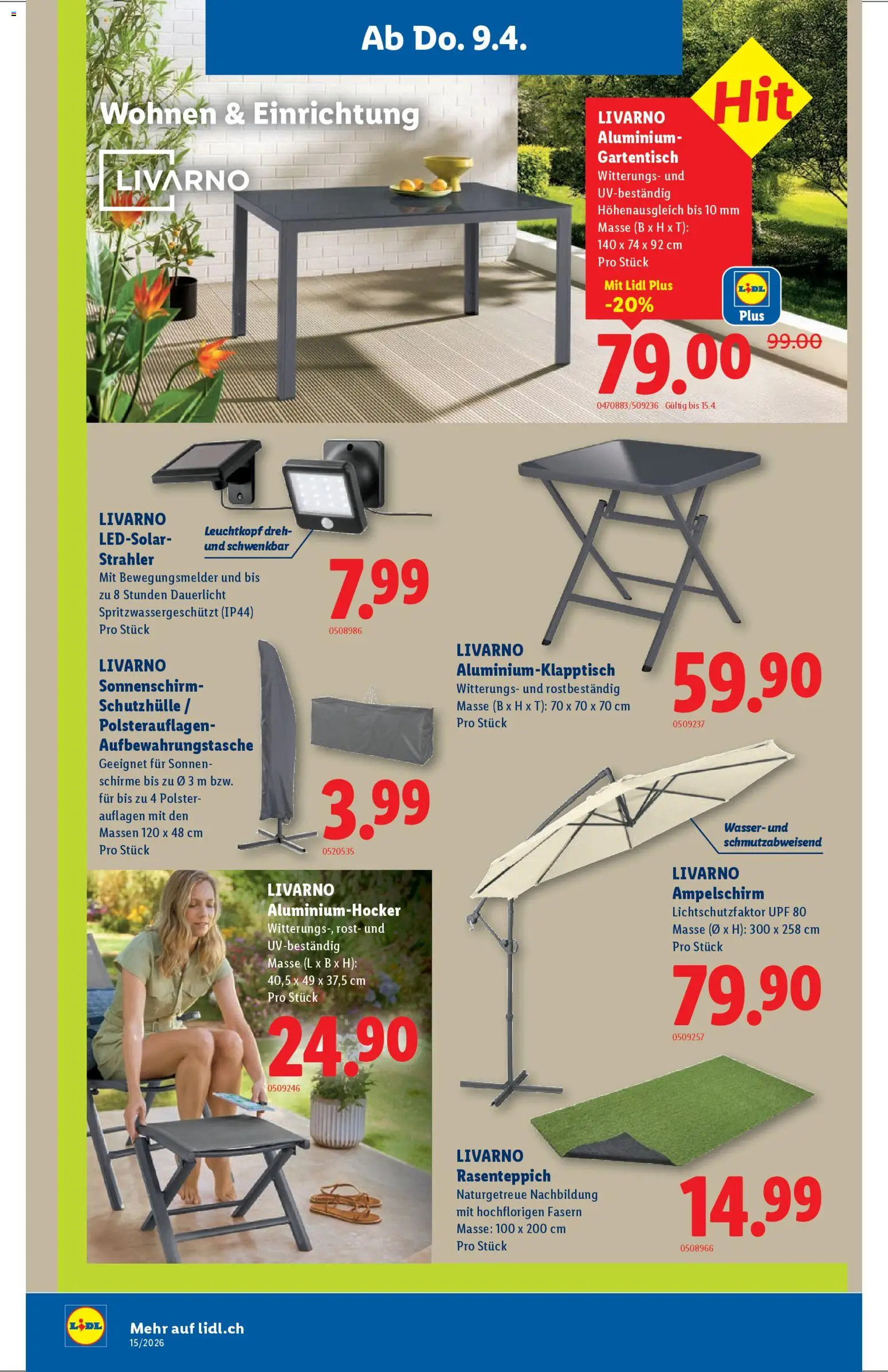 Lidl aktionen – gültig ab 09.04.2026 | Seite: 20 | Produkte: Wasser