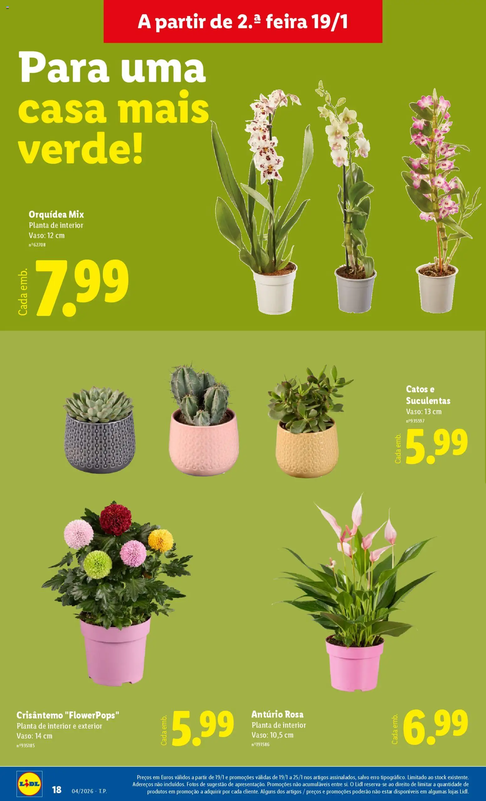 Lidl Novidades │ válido de 19.01.2026 | Página: 18 | Produtos: Vaso
