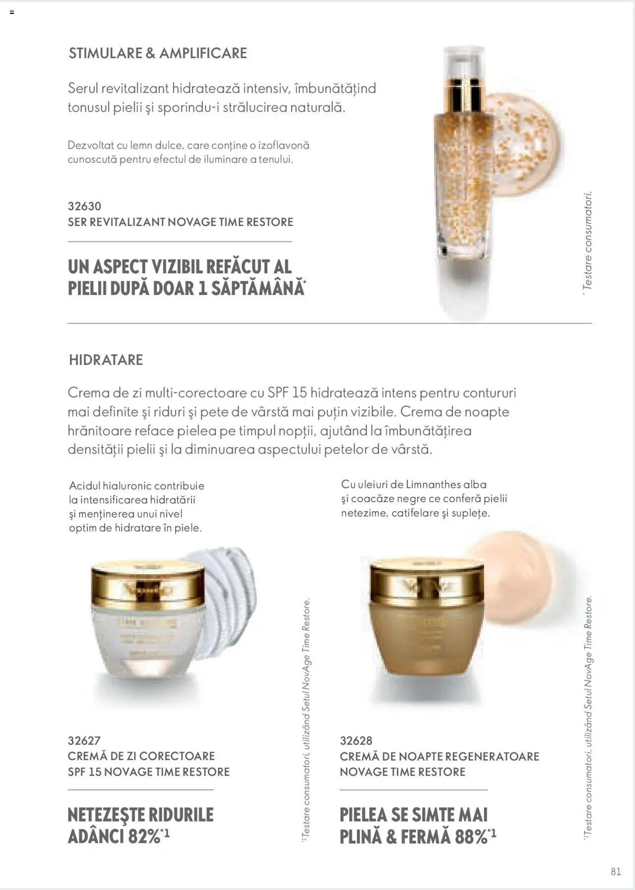 Oriflame catalog - Ghidul NOVAGE+ – valabil de la 01.03.2023 | Pagină: 81