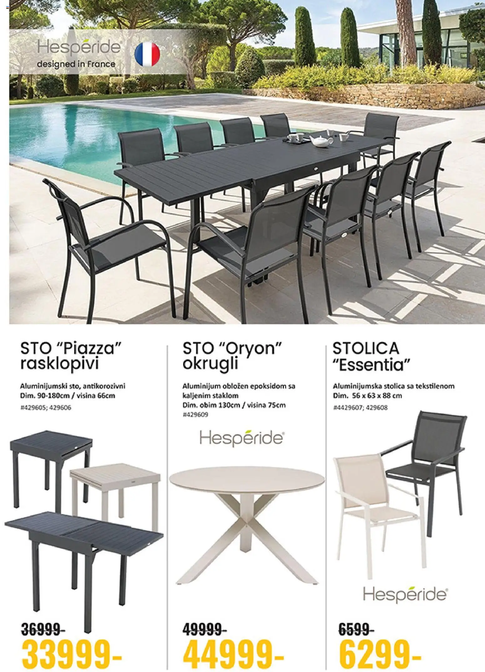 Uradi Sam katalog - važi od 08.04.2026 | Strana: 3 | Proizvode: Sto, Stolica