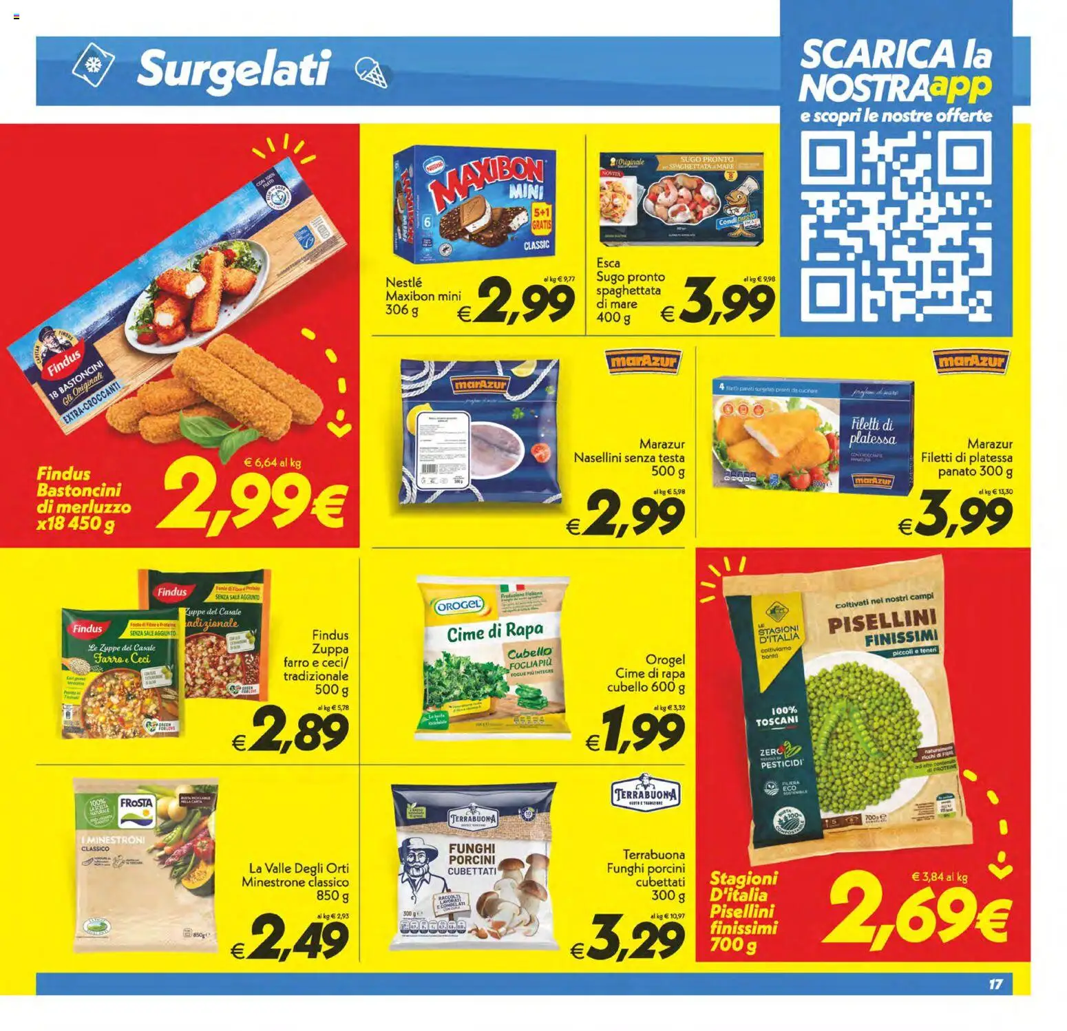 Volantino SuperConveniente del 25.11.2025 | Pagina: 17 | Prodotti: Funghi, Pallone, Sugo, Farro