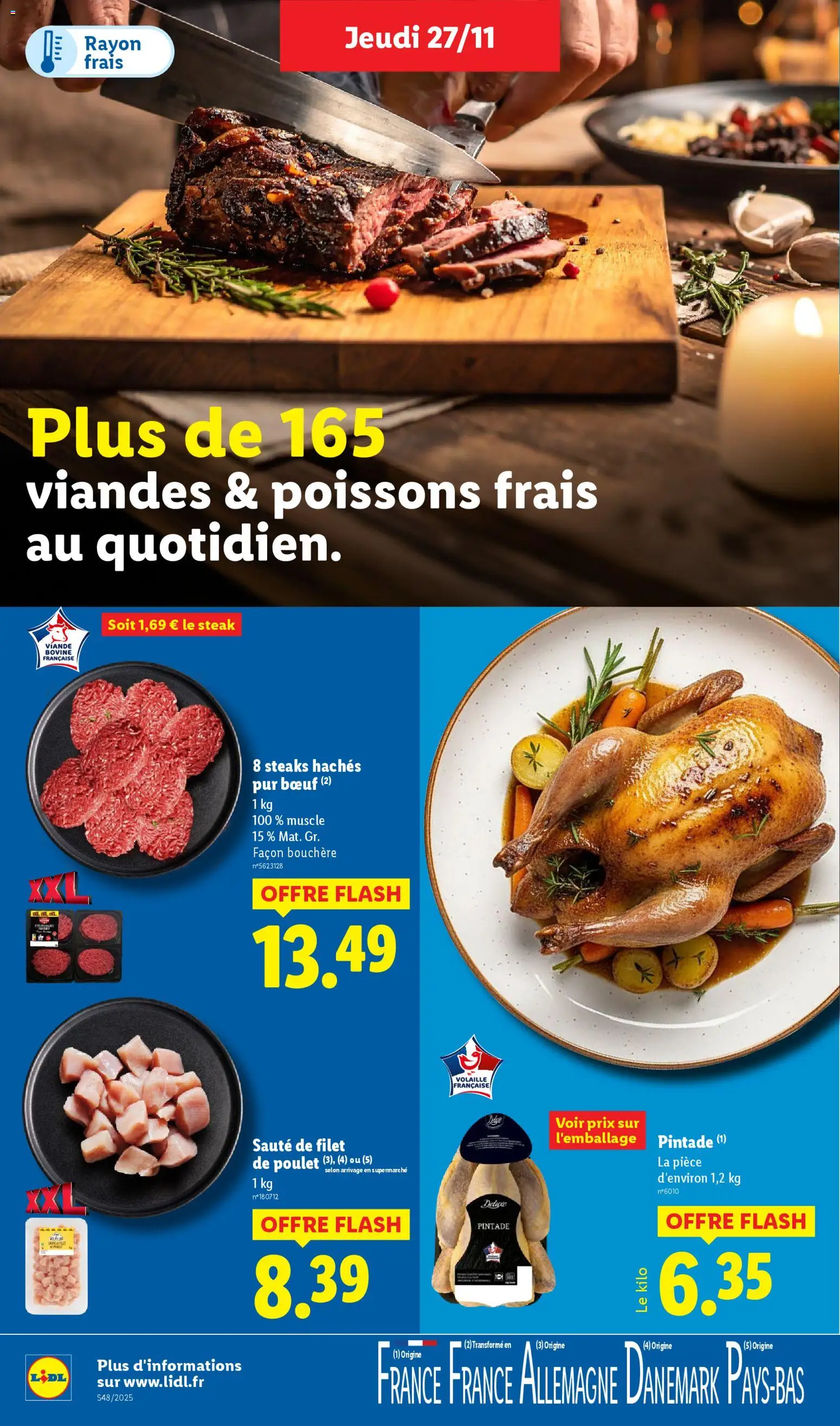 {H1} | Page: 6 | Produits: Volaille, Pintade, Viande, Viande bovine