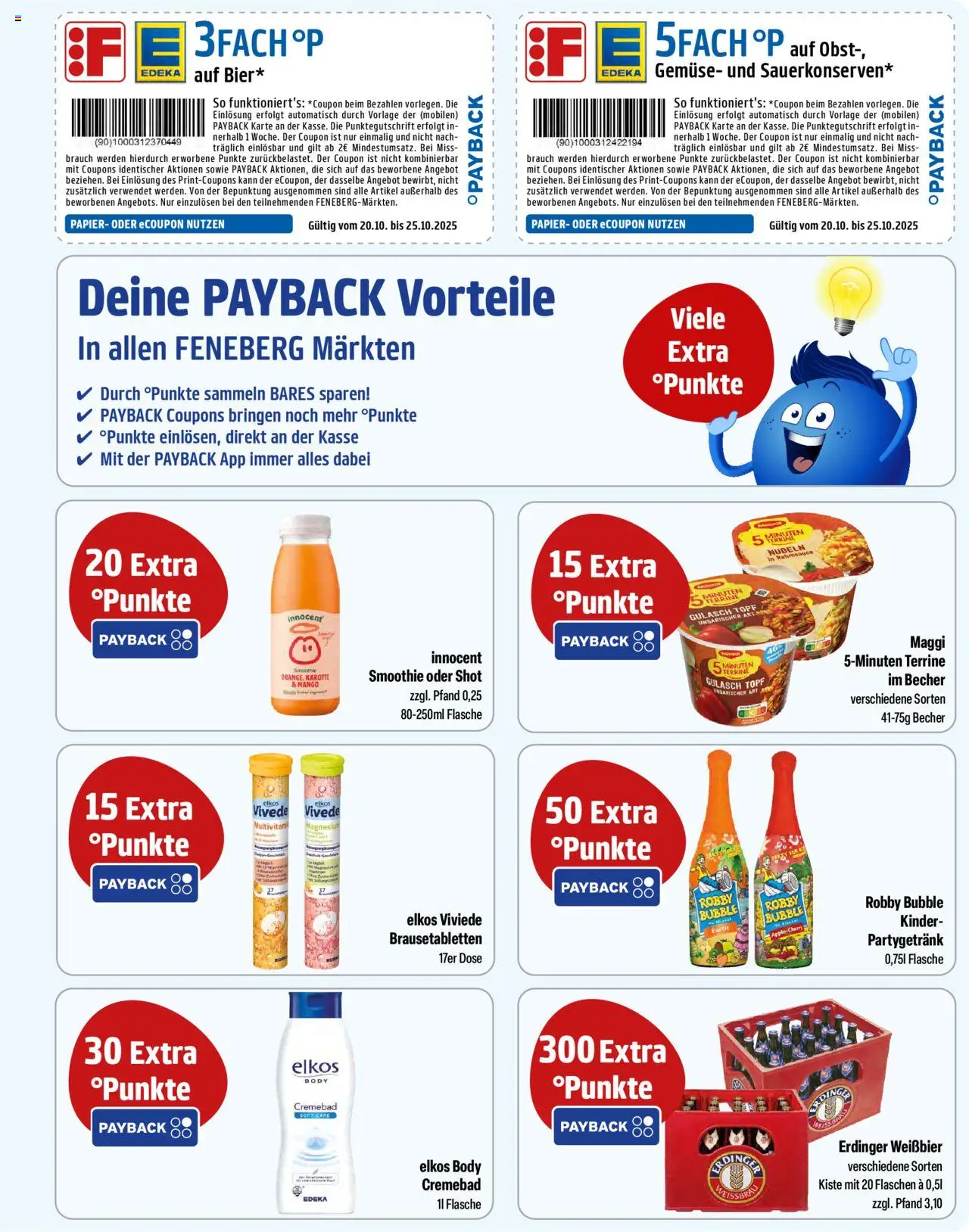 Feneberg Angebote – gültig ab 23.10.2025 | Seite: 9 | Produkte: Erdinger, Gemüse, Gulasch, Karotte