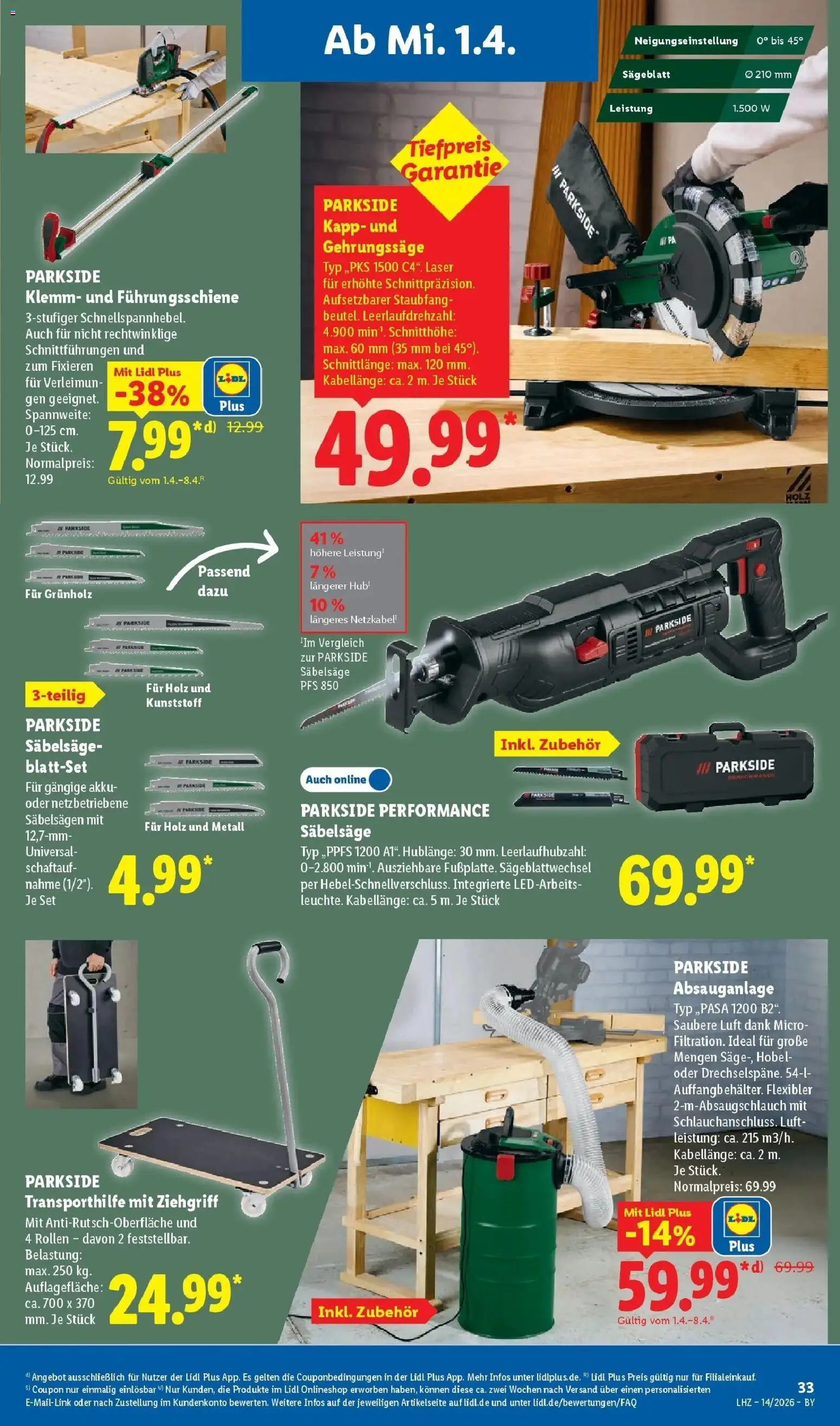 Lidl Prospekt Hof-innenstadt – gültig ab 30.03.2026 | Seite: 57 | Produkte: Hobel