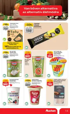 Auchan Akciós újság - amely érvényes a következő dátumtól: 02.01.2026 | Oldal: 13
