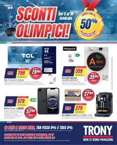 Anteprima del volantino Volantino Trony	 valido a partire dal 05.02.2026