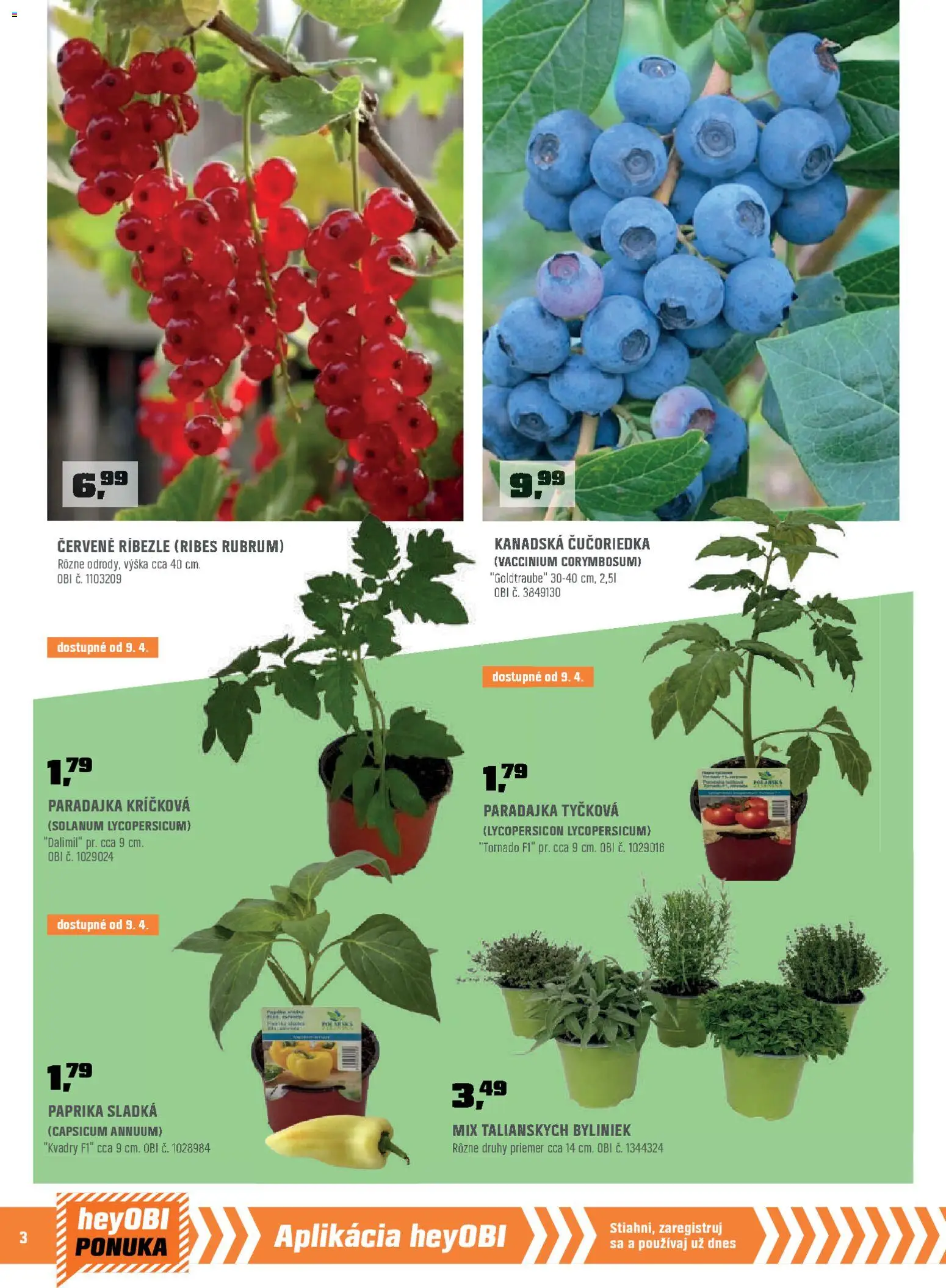 OBI leták od 01.04.2026 » Pozrite si limitované zľavy a ušetrite ešte dnes! | Slovenská republika