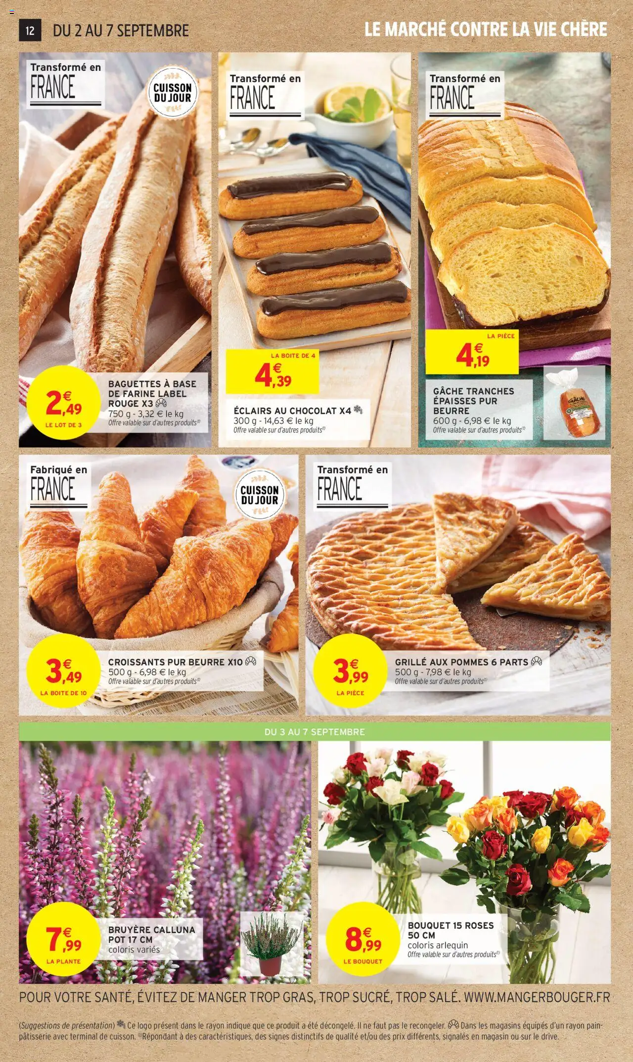  | Page: 12 | Produits: Base, Farine, Chocolat, Pommes