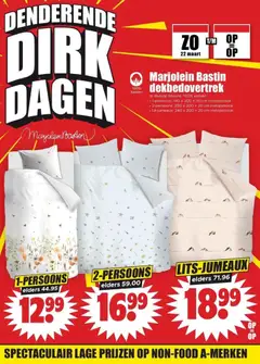 Dirk Dirk - Black Friday aankondiging