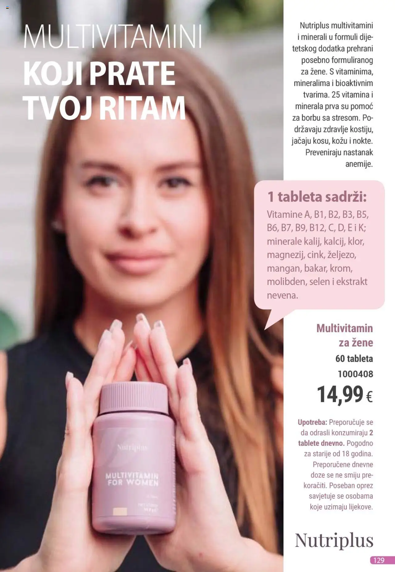Farmasi katalog | vrijedi od 01.08.2025 | Stranica: 129 | Proizvodi: Tableta