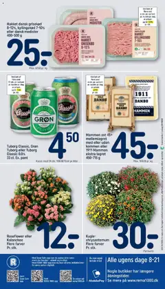 Rema 1000 Tilbudsavis gyldig fra 16.08.2025 | Side: 20 | Produkter: Ost, Kyllingekød