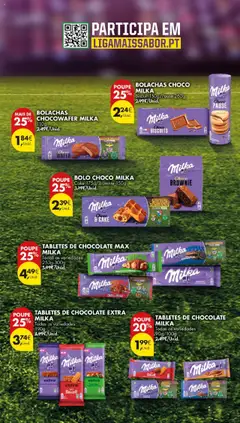 Pré-visualização BOLO CHOCO MILKA, Cake 175g/Brownie 150g válido de 21.10.2025 | Página: 37