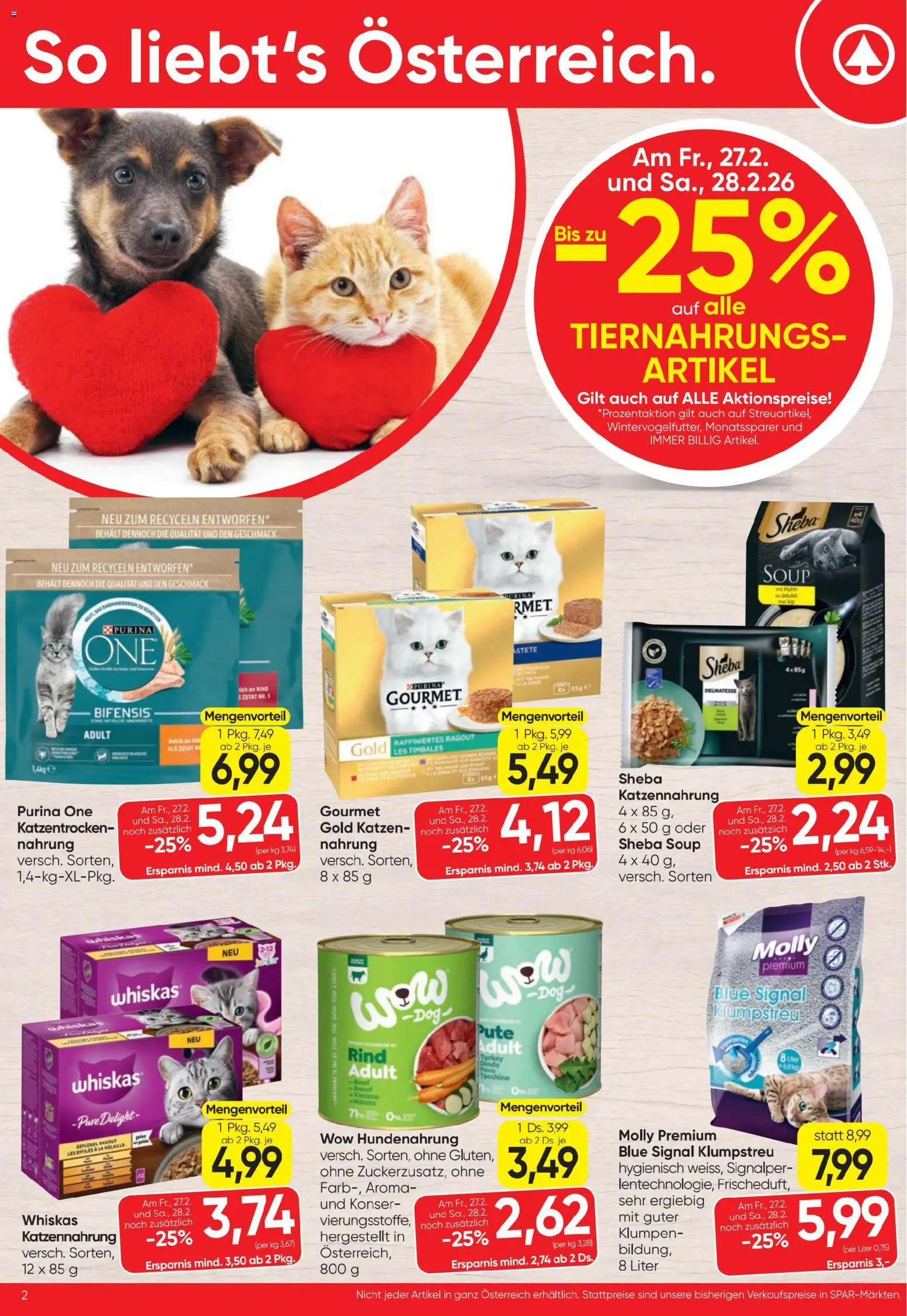 Spar Flugblatt gültig ab 26.02.2026 | Seite: 2
