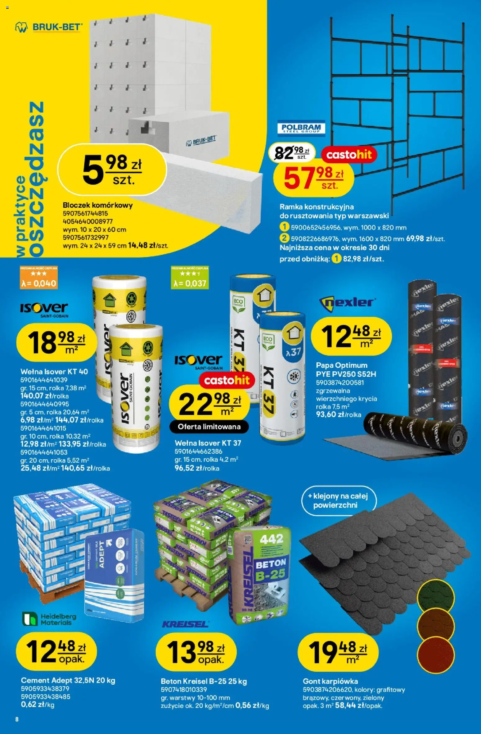 Castorama gazetka od 04.03.2026 | Strona: 8 | Produkty: Ramka