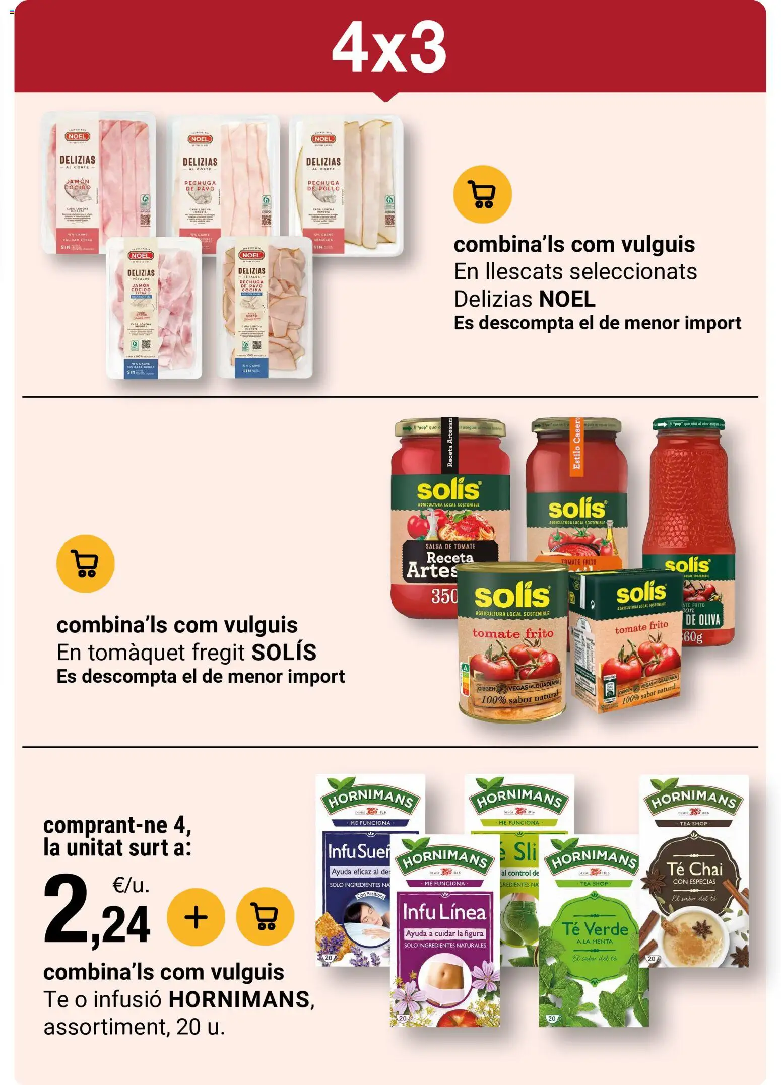 Bonpreu folleto │ válido desde el 08.04.2026 | Página: 81 | Productos: Κρεμάστρα, Jamón, Jamón cocido, Salsa de tomate