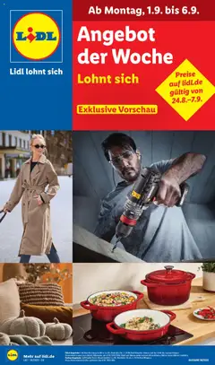 Lidl Exklusive Vorschau Bestwig gültig ab dem 01.09.2025