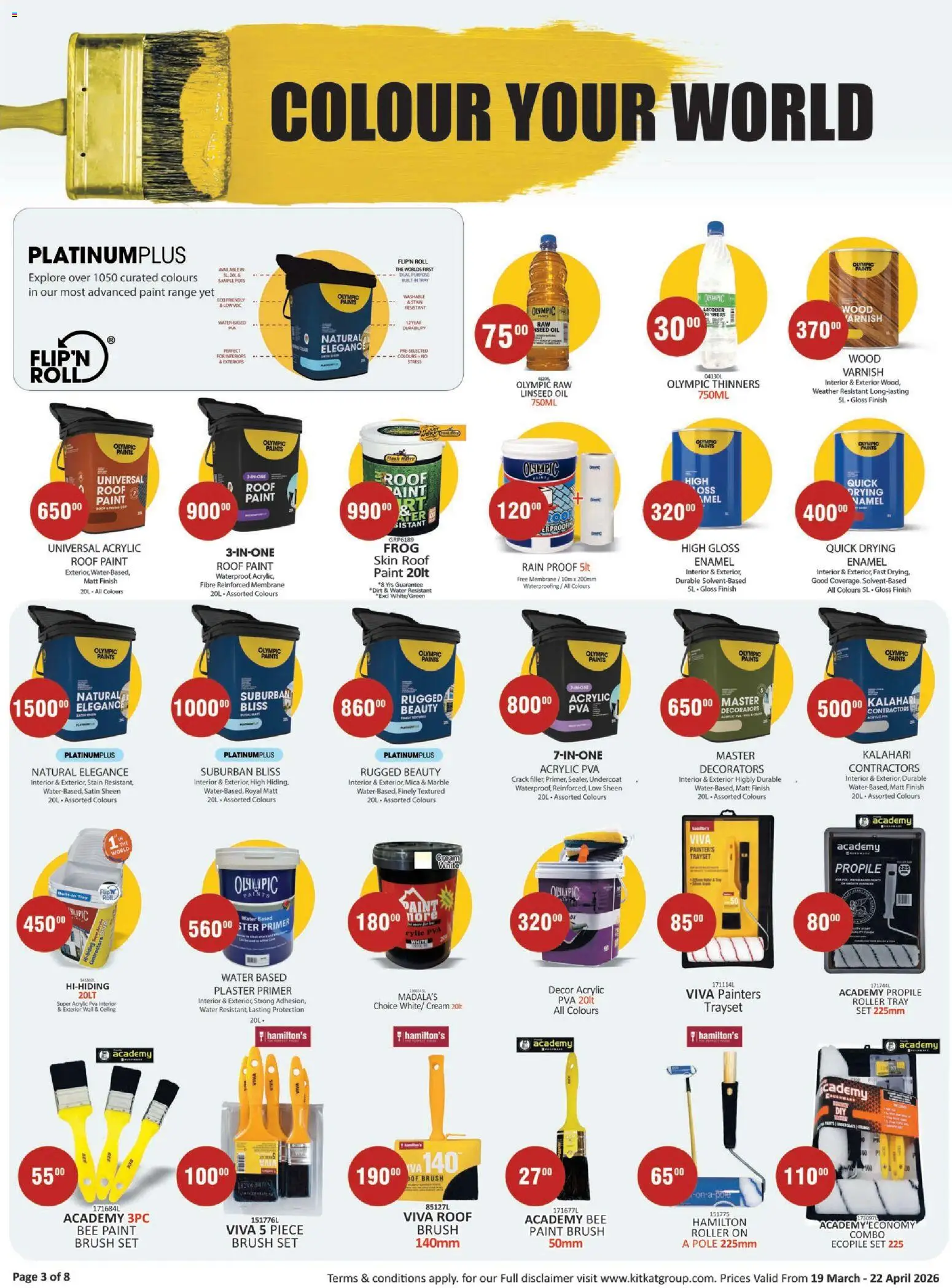 New KIT KAT Cash & Carry catalogue – valid from 19.03.2026 | Page: 3 | Products: Gloss, Tray, Oil, Cream