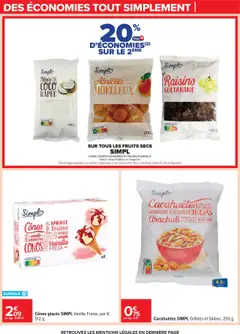  | Page: 52 | Produits: Glaces, Cônes, Abricots, Fruits secs