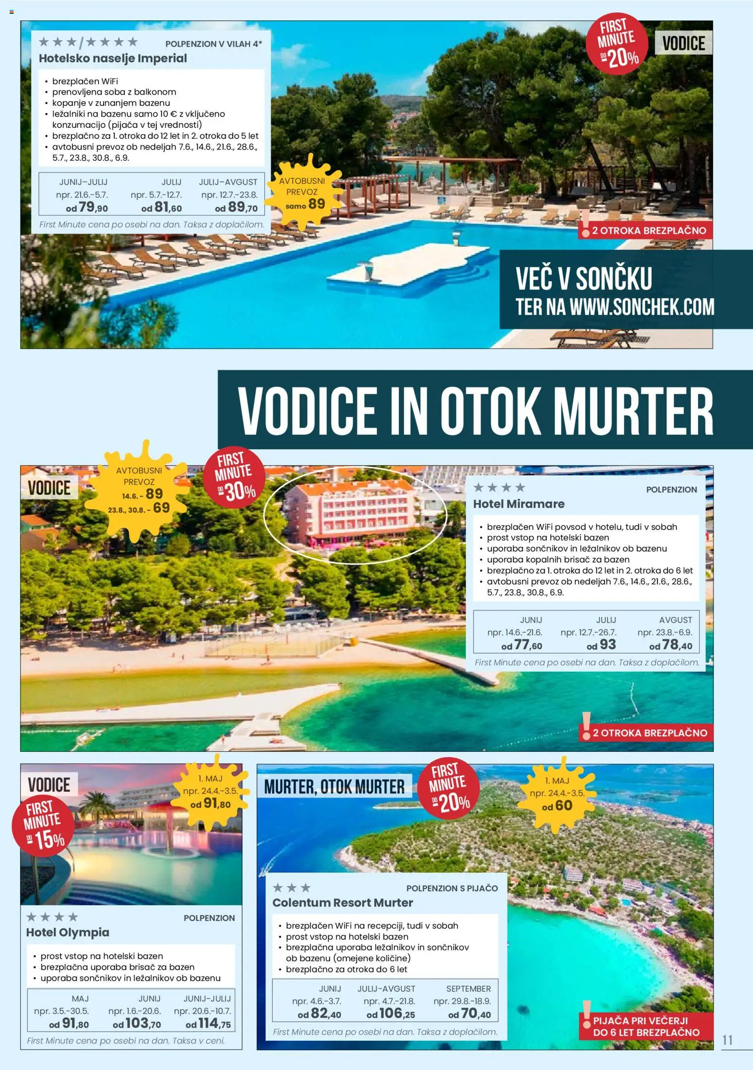 Novi Sonček katalog ponudbe – veljaven od 19.11.2025 | Stran: 11 | Izdelki: Bazen