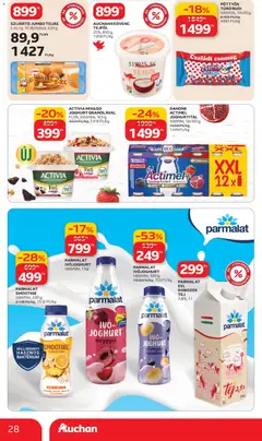 Auchan akciós újság - amely érvényes a következő dátumtól: 05.03.2026 | Oldal: 28
