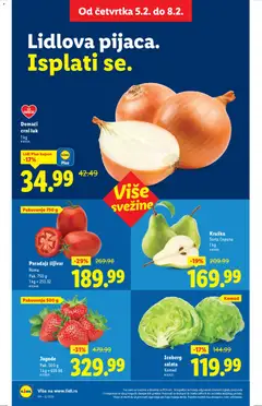 Iceberg salata, Komad - pregled Lidl kataloga - važi od 05.02.2026 | Strana: 14