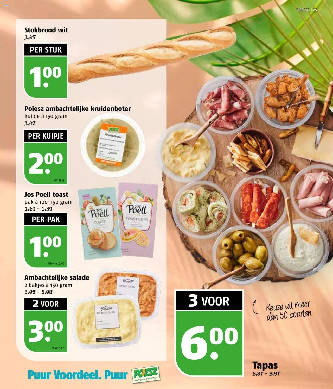 | Pagina: 25 | Producten: Salade, Stokbrood