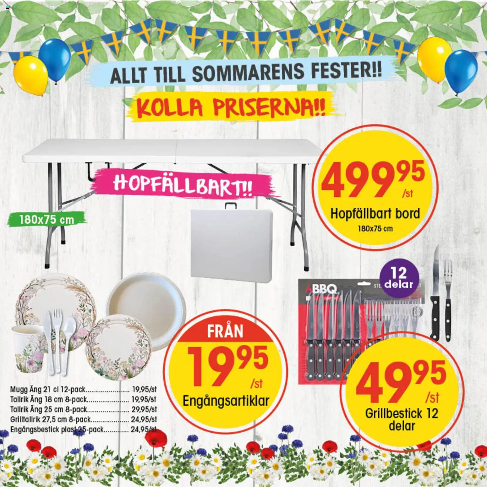 EKO reklamblad aktuell från 27.04.2026 | Sida: 6 | Produkter: Bord