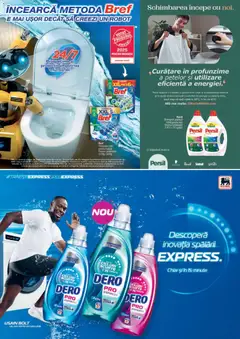 Ofertele Mega Image valabile de la 27.11.2025 | Pagină: 66 | Produse: Robot, Toaletă, Pește, Detergent