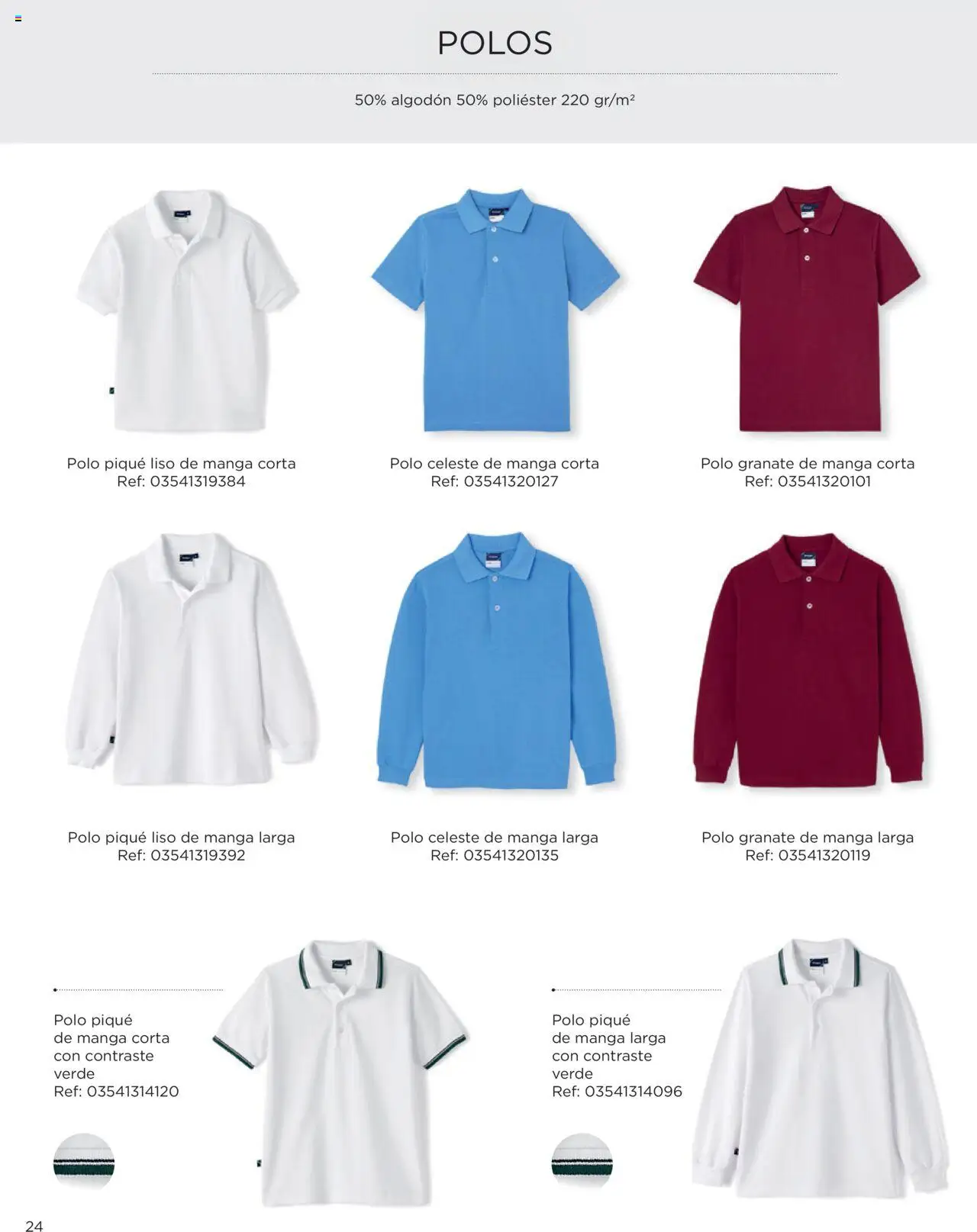 El Corte Inglés Uniformes │ válido desde el 22.04.2025 | Página: 24