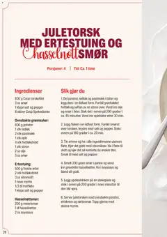 Forhåndsvisning av Coop Extra Julemagasin gyldig fra 10.11.2025 | Side: 28 | Produkter: Суміш дитяча, Strandväska, Sitron, Målarfärg