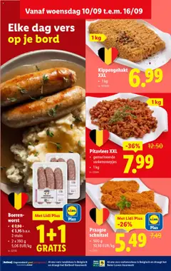  | Pagina: 12 | Producten: Varkensvlees, Schnitzel, Worst, Rundvlees