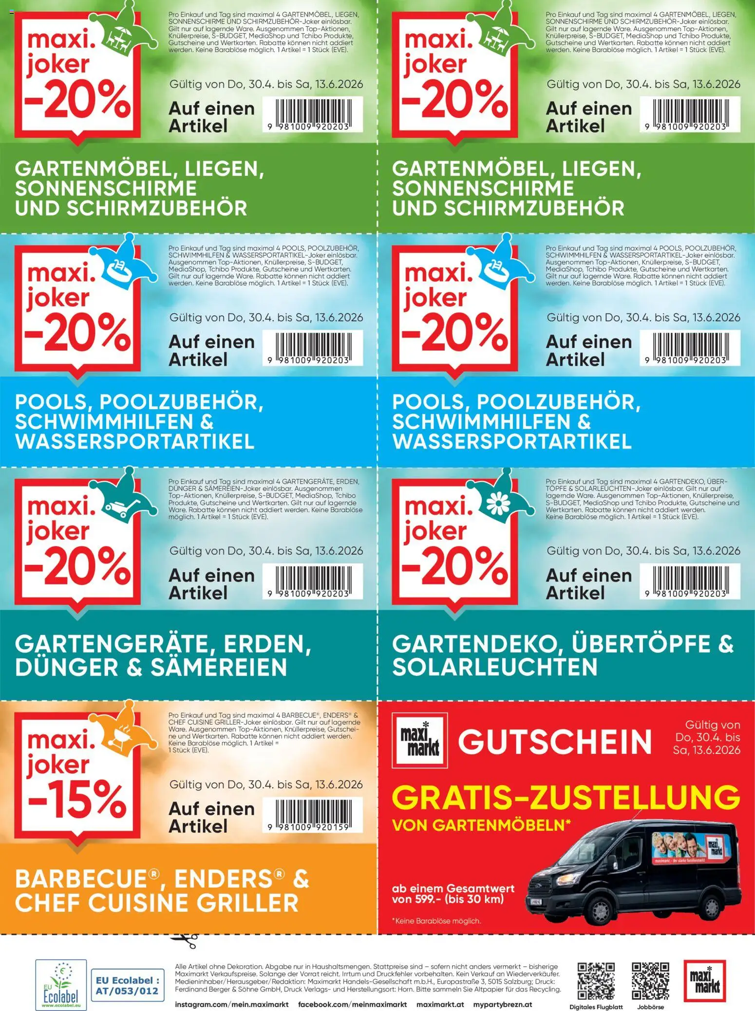 Maximarkt Gartenzeit ist Freizeit gültig ab 30.04.2026 | Seite: 24