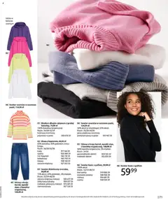 Pogląd oferty "BonPrix Katalog - Przytulny Sezon Przejściowy" - ważna od 22.09.2025 | Strona: 73 | Produkty: Bluzka, Sweter, Dżinsy