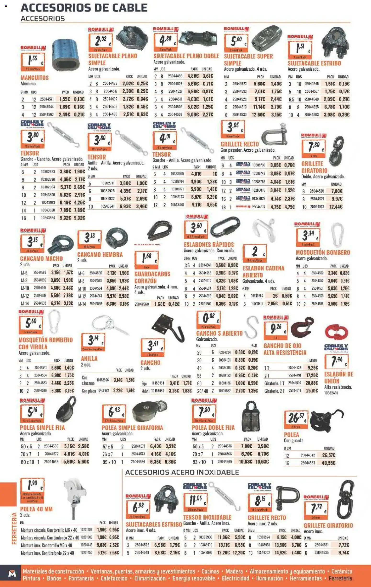 Obramat folleto │ válido desde el 23.03.2026 | Página: 514 | Productos: Cable, Galette de chaise