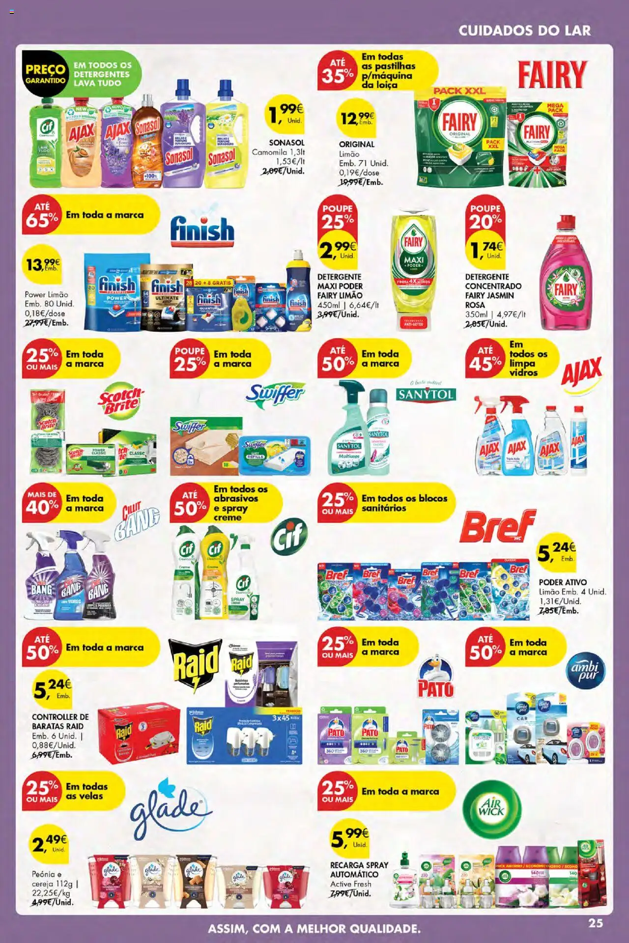 Pingo Doce Poupe Esta Semana Açores │ válido de 07.08.2025 | Página: 25 | Produtos: Máquina de lavar, Detergente, Creme, Velas