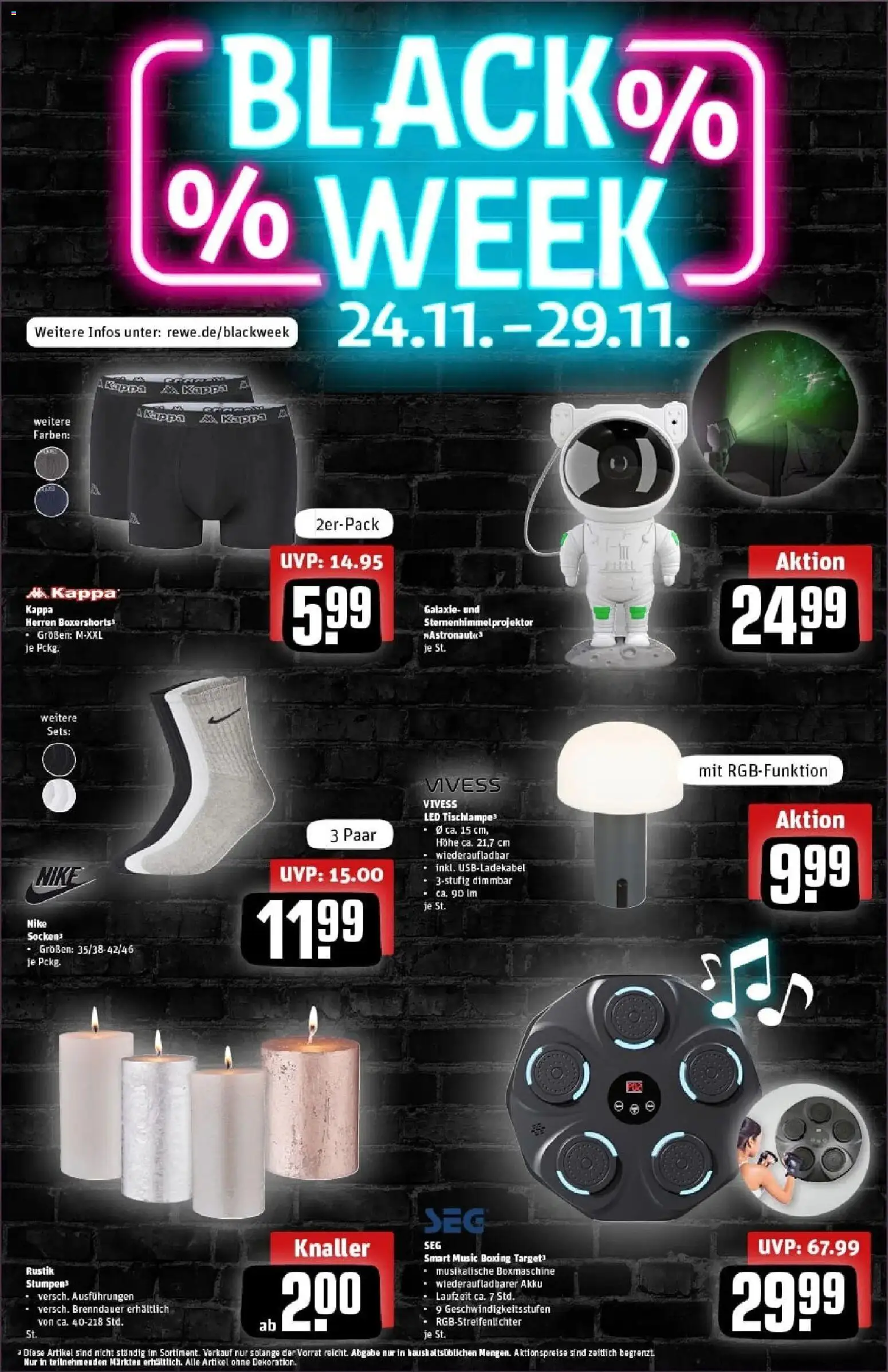 Rewe prospekt Hamburg / Wilhelmsburg	 – gültig ab 23.11.2025 | Seite: 35 | Produkte: Socken, Boxer