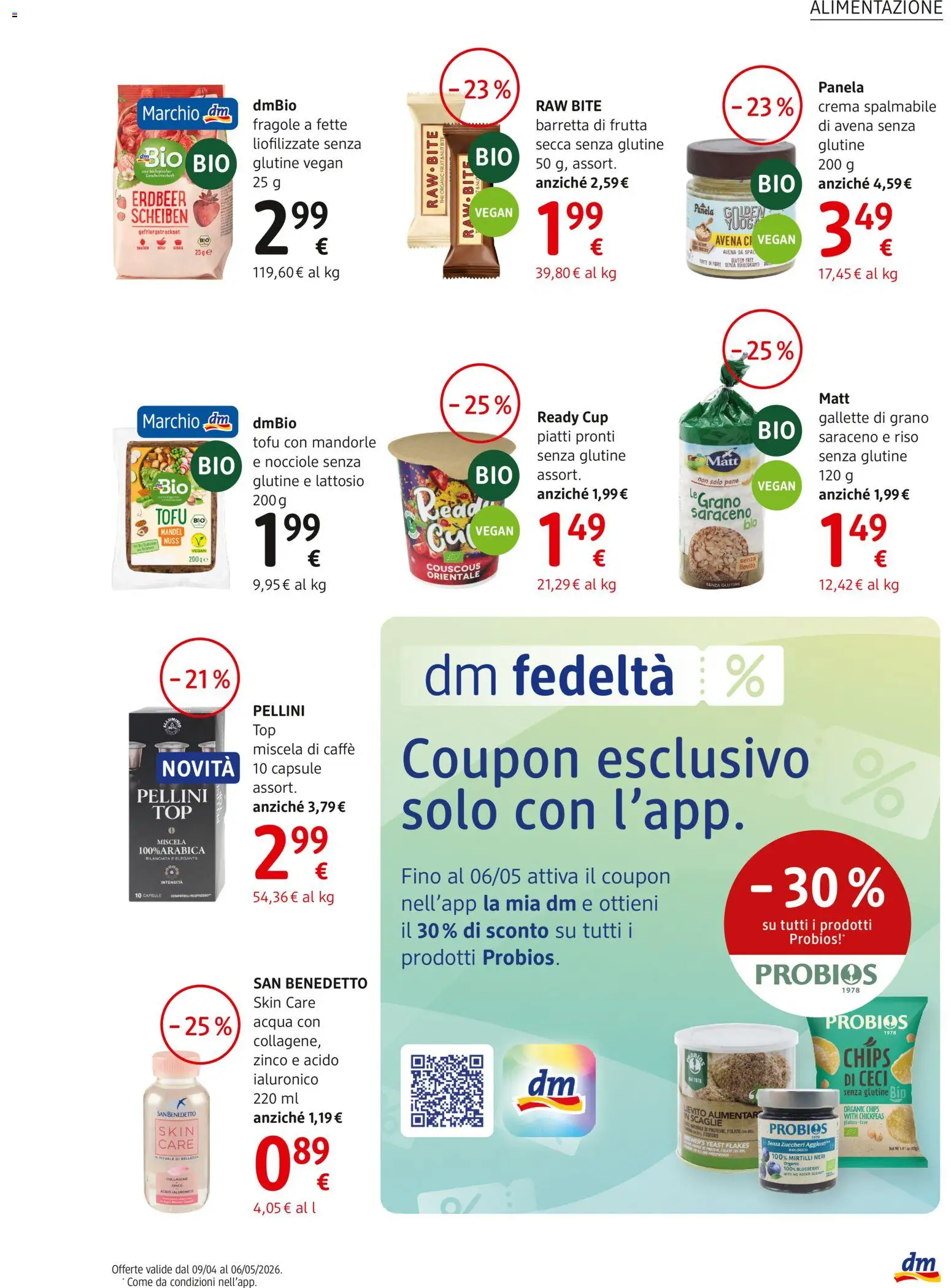 Volantino dm drogerie markt del 09.04.2026 | Pagina: 13 | Prodotti: Riso, Fragole, Frutta, Mandorle